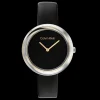 Aco E Dourado Em Pele Preta-Calvin Klein Watches Clearance
