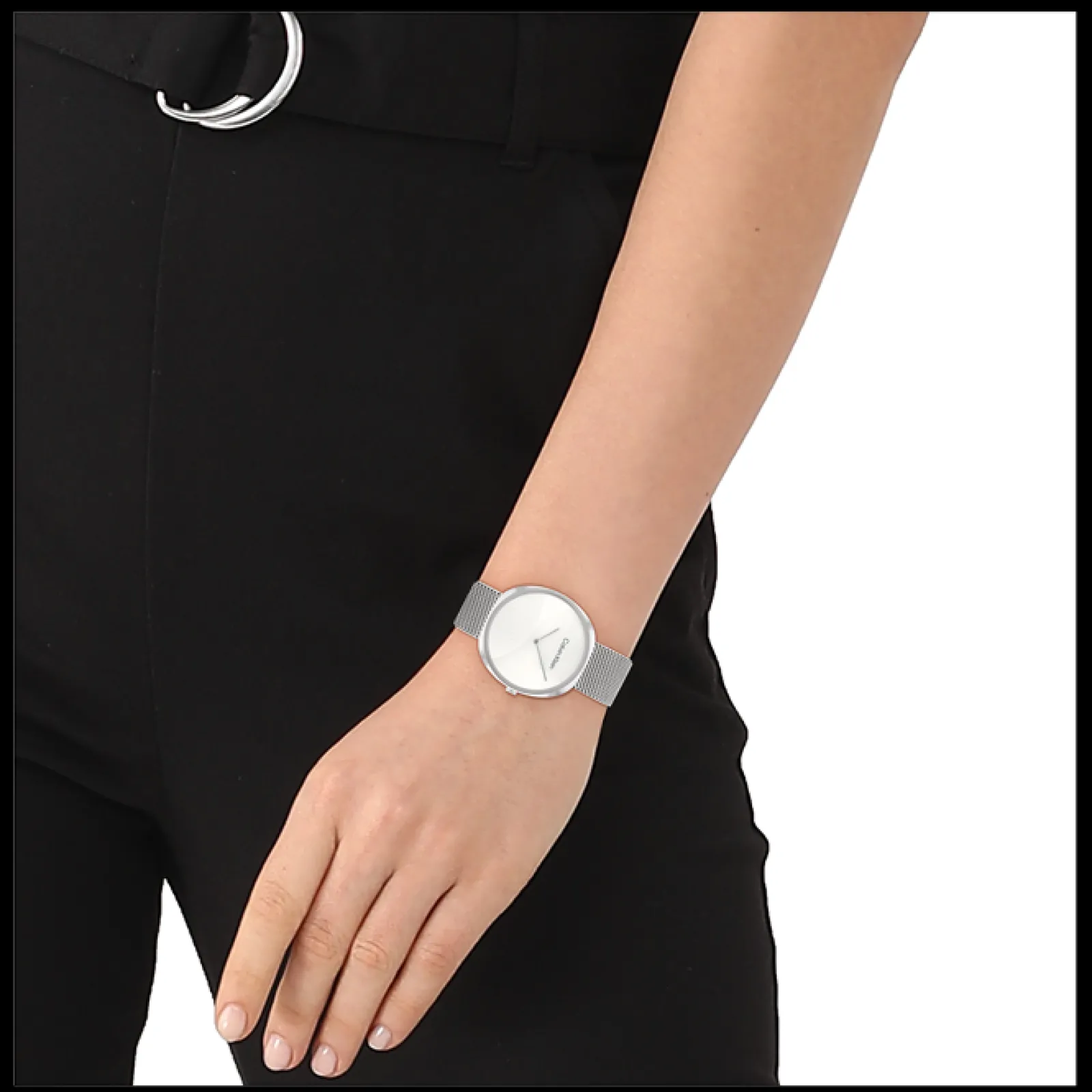 Aco Em Malha Milanesa-Calvin Klein Watches Outlet