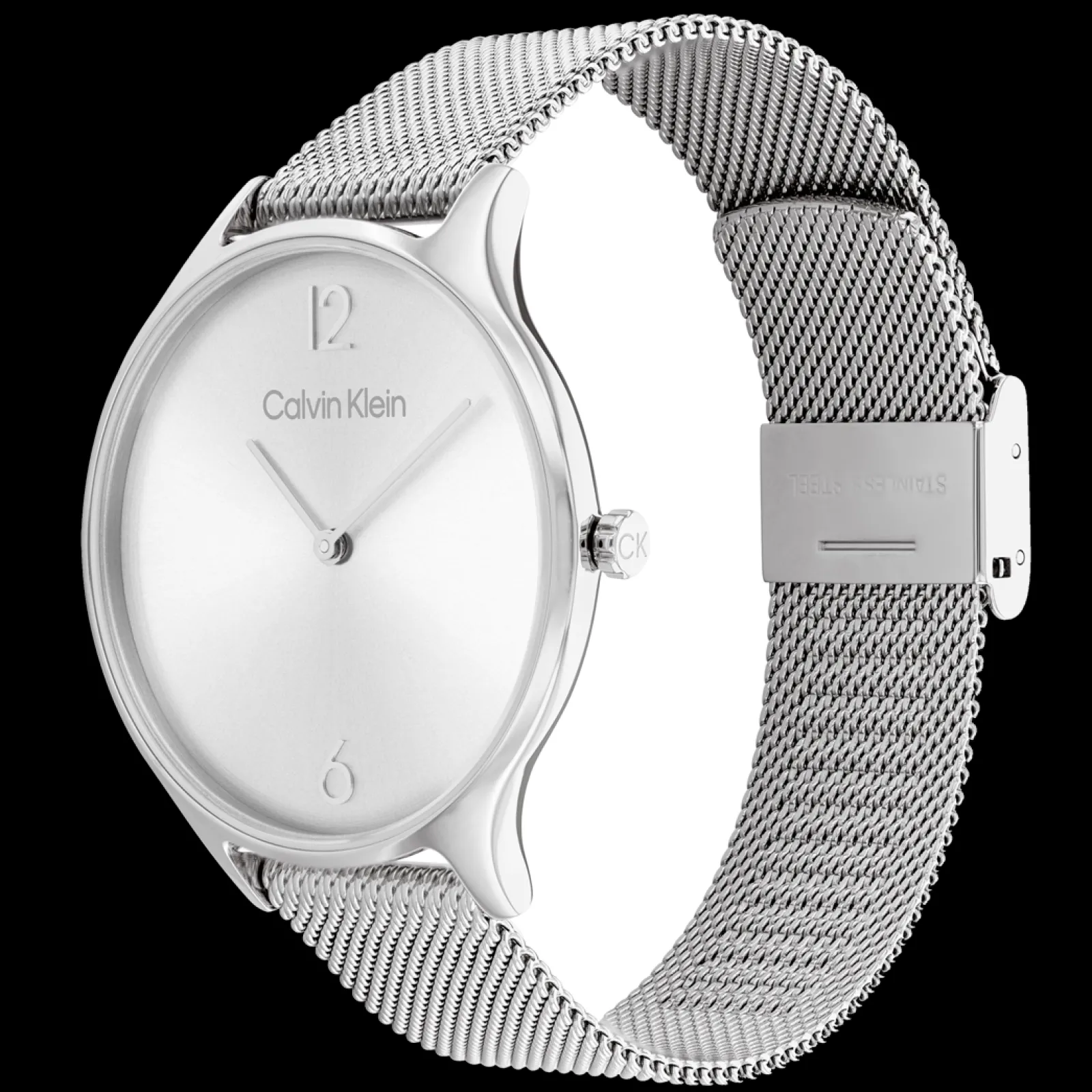 Aco Em Malha Milanesa-Calvin Klein Watches Discount