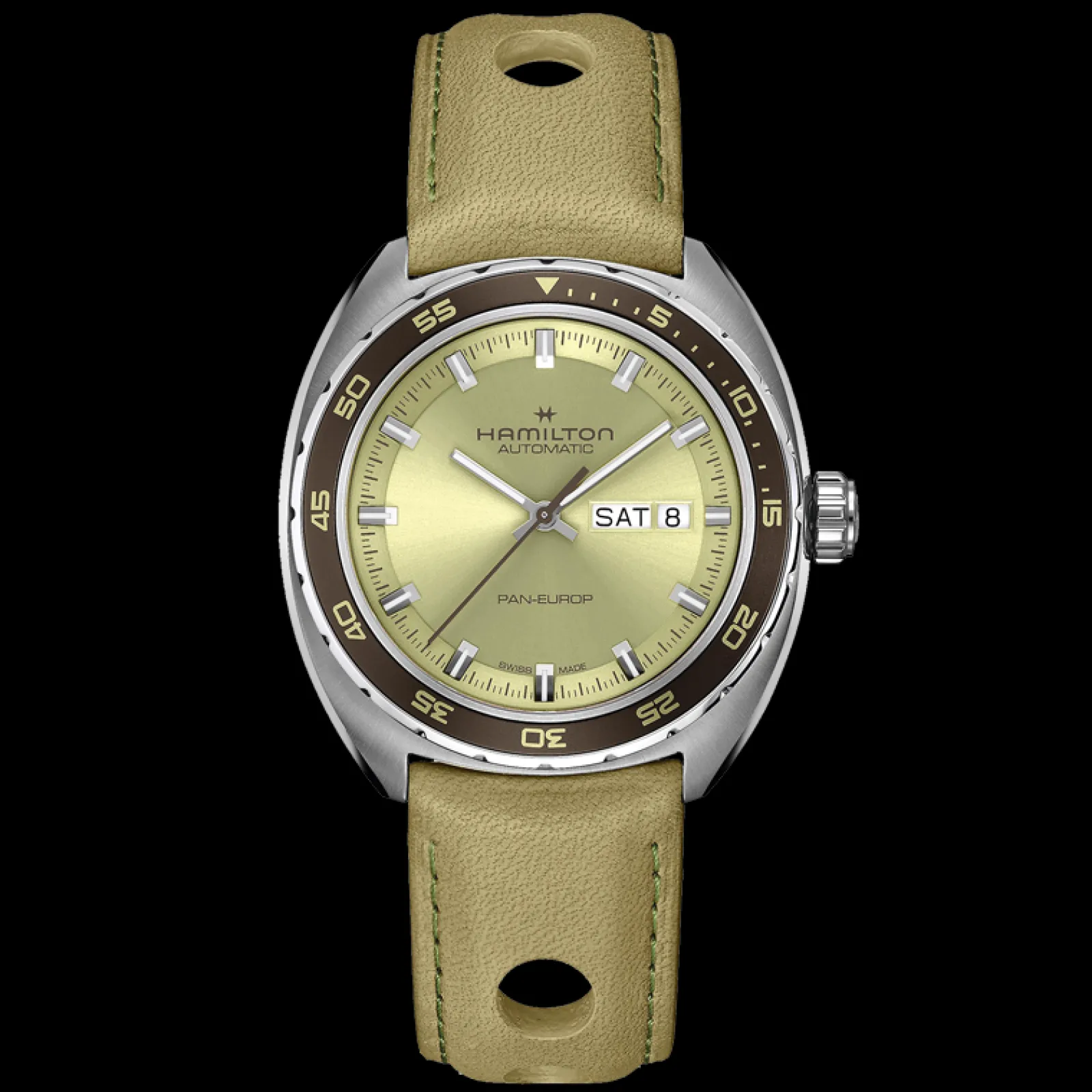 American Classic Pan Europ Day Date Auto-Hamilton Hot