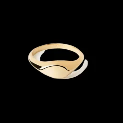 Anel Devi Stamp Dourado-PDPAOLA Store