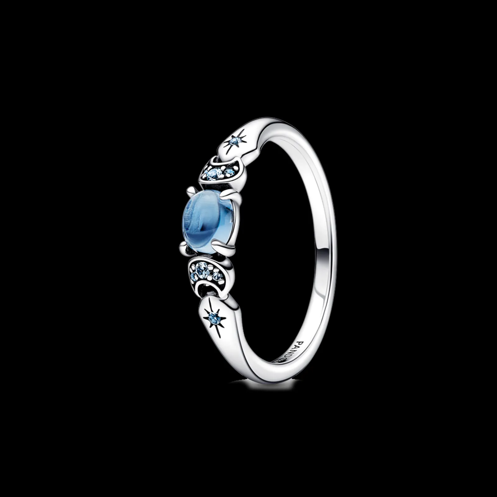 Anel Disney Jasmine Com Cristal Azul-Pandora Store