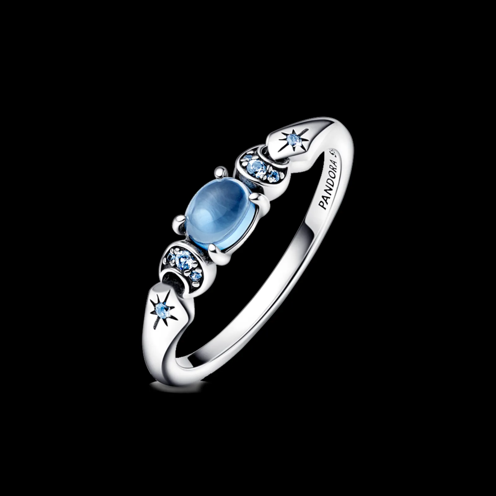 Anel Disney Jasmine Com Cristal Azul-Pandora Store