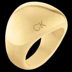 Anel Em Dourado-Calvin Klein Jewelry Store