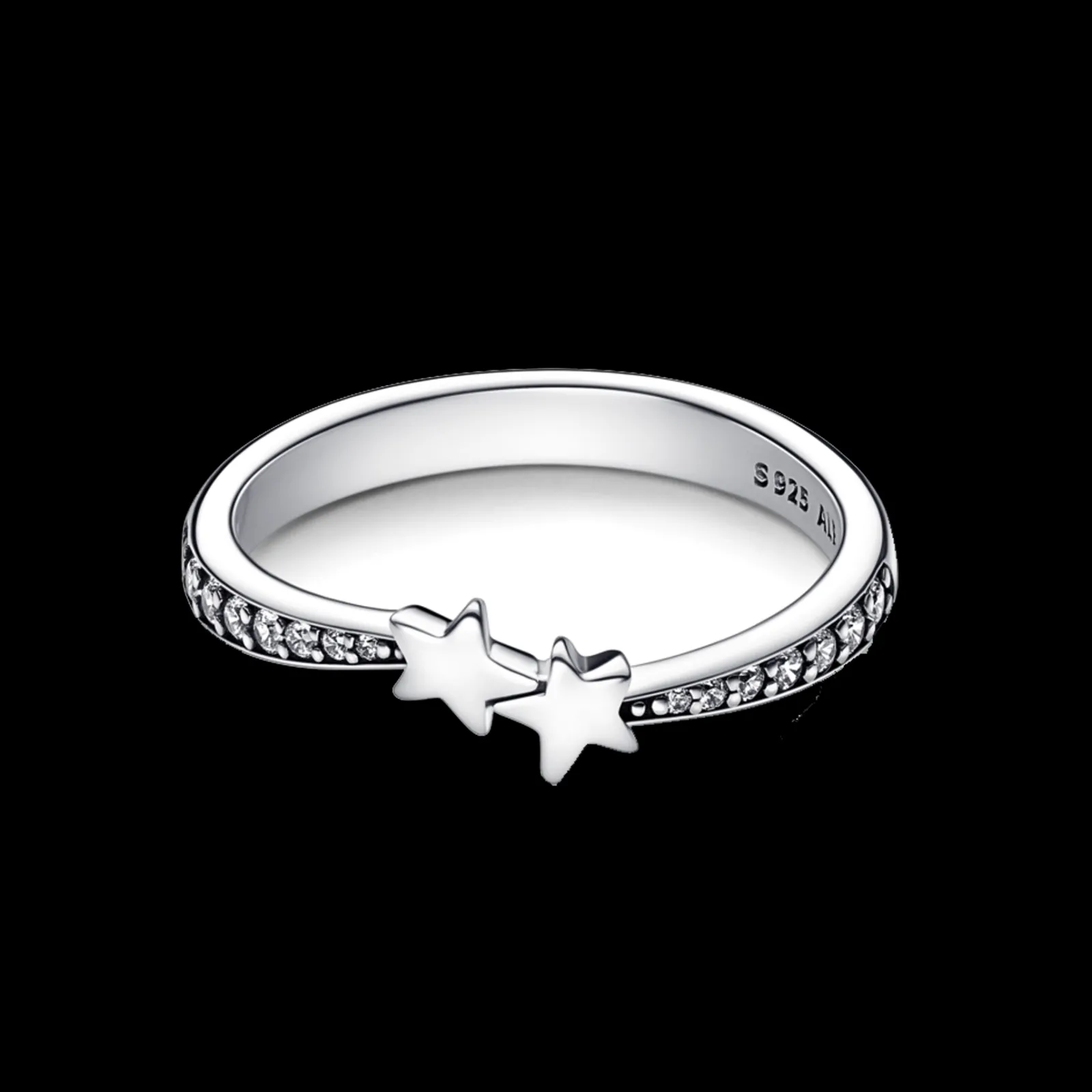 Anel Estrelas Com Zirconias-Pandora Best