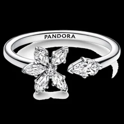 Anel Herbarium Cluster Com Zirconias-Pandora Shop