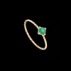 Anel Onix Verde Quadrado-Itemporality Store