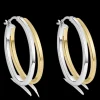 Argolas Soho Duplas Bicolor-Itemporality Shop
