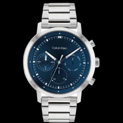 Azul Em Aco-Calvin Klein Watches Best