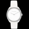 Branco Com Bracelete Em Pele-Calvin Klein Watches Cheap