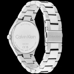 Branco E Prateado Em Aco Com Cristais-Calvin Klein Watches Best Sale
