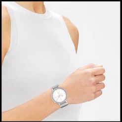 Branco Em Aco-Calvin Klein Watches Best Sale