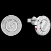 Brincos Aco Prateado E Cristais-Tommy Hilfiger Jewelry Flash Sale