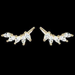 Brincos Alba Folhas Dourados-Itemporality Online