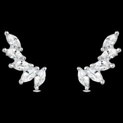 Brincos Alba Folhas Prateados-Itemporality Outlet