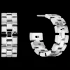 Brincos Argola Em Aco-Calvin Klein Jewelry Shop
