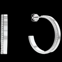 Brincos Argola Em Aco Com Cristais-Calvin Klein Jewelry Cheap