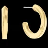 Brincos Argola Em Dourado-Calvin Klein Jewelry Clearance