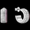 Brincos Argola Th Prateado-Tommy Hilfiger Jewelry Store