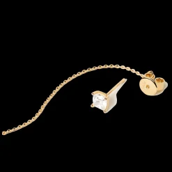 Brincos Belle Drop Dourados-PDPAOLA Online