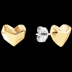 Brincos Em Dourado-Calvin Klein Jewelry Store