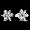 Brincos Herbarium Cluster Com Zirconias-Pandora Hot