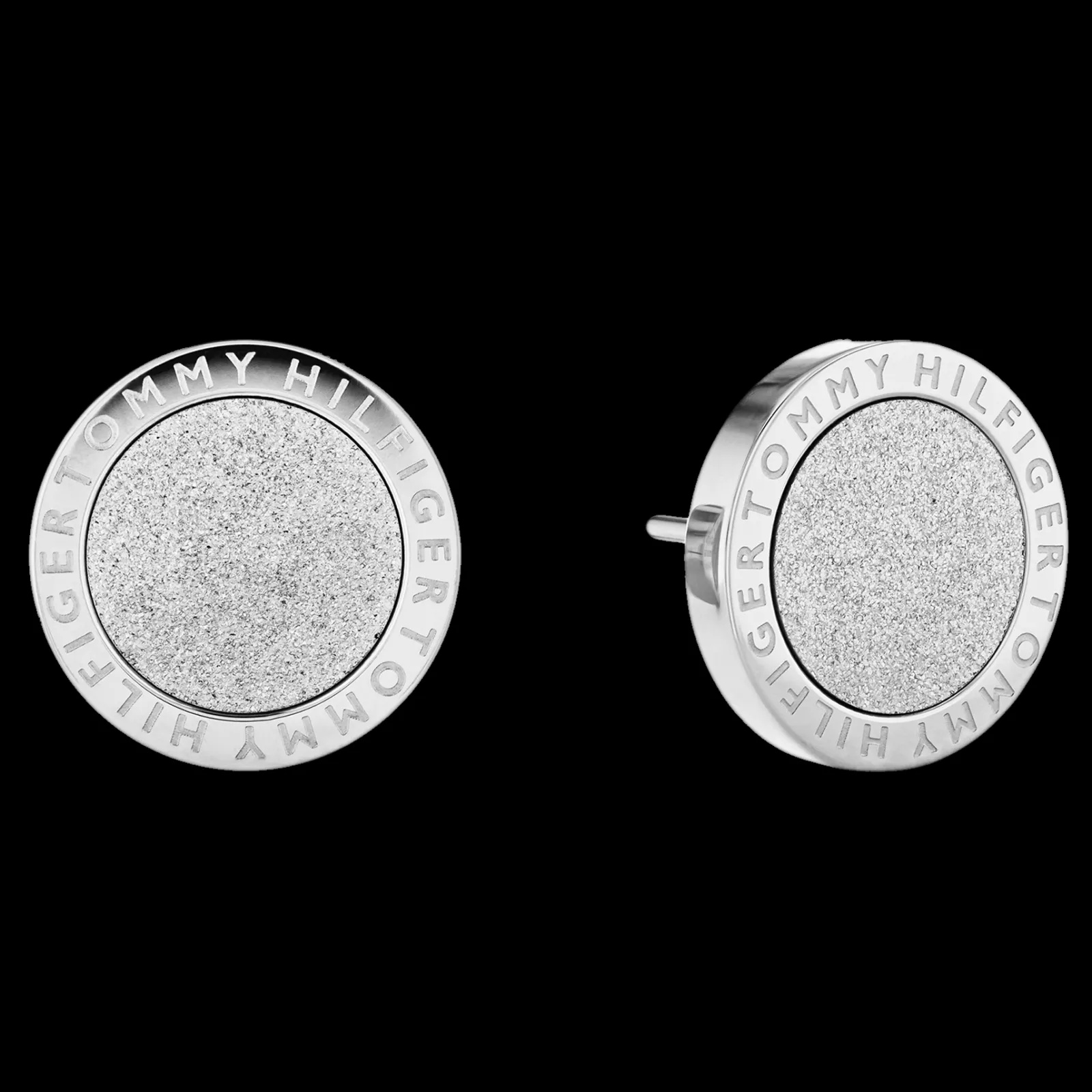 Brincos Prateados-Tommy Hilfiger Jewelry Outlet
