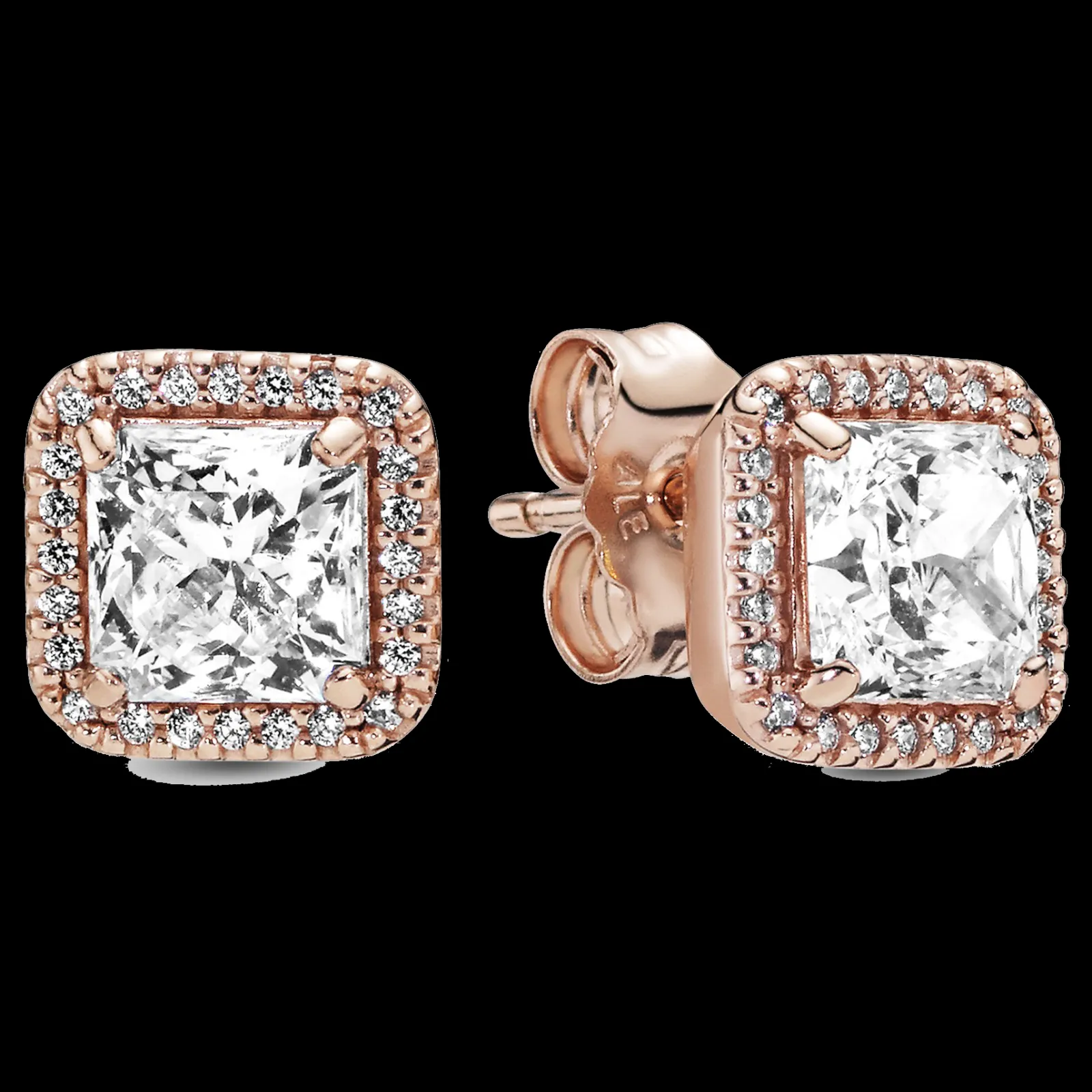 Brincos Rose-Pandora Sale