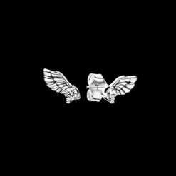 Brincos Sparkling Angel Wing-Pandora Hot