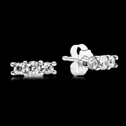 Brincos Sparkling Elegance-Pandora New