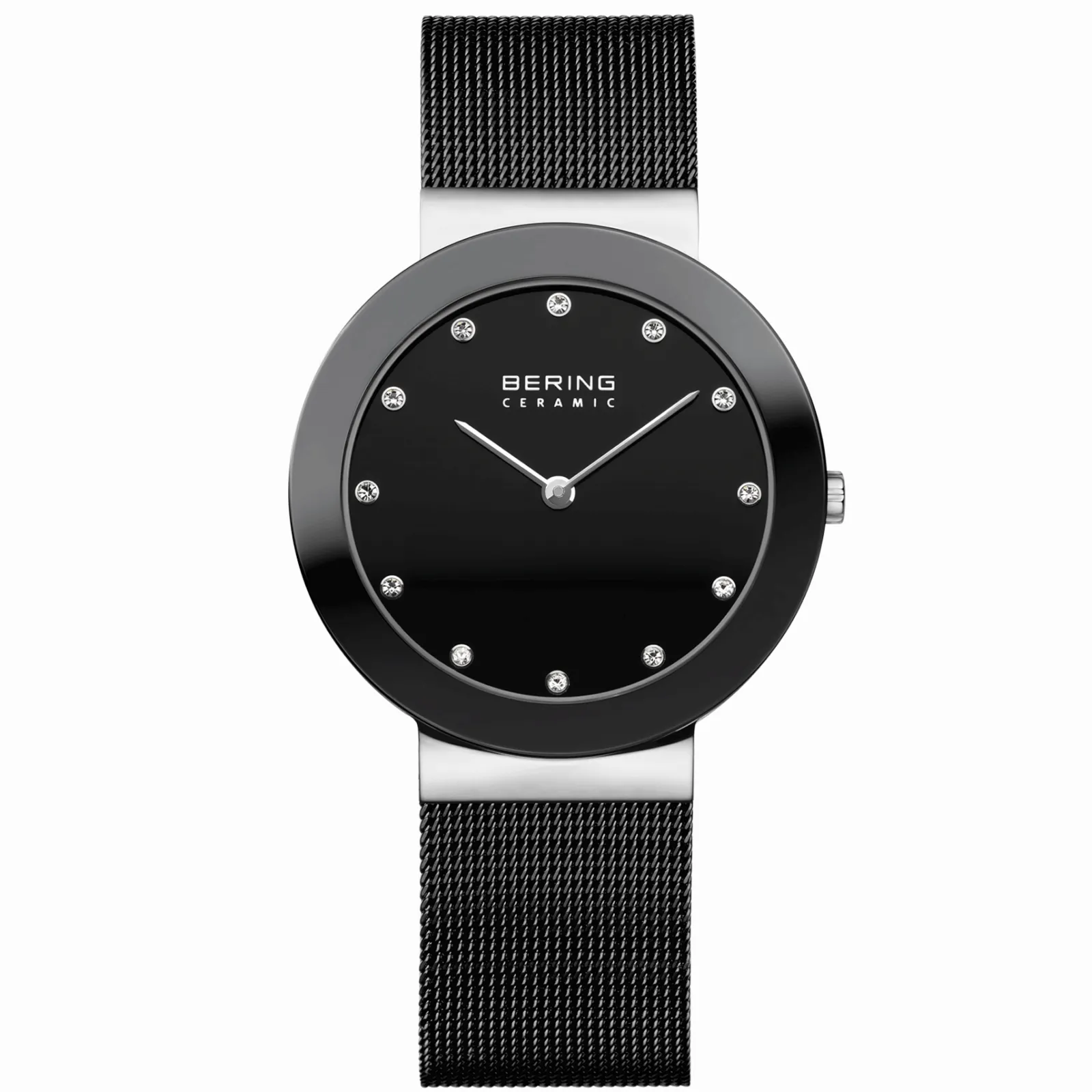 Ceramic Preto E Prateado-Bering Watches Best Sale