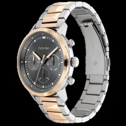 Cinzento E Dourado Rosa Em Aco-Calvin Klein Watches Clearance