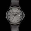 Cinzento E Preto Em Pele Preta-Calvin Klein Watches Fashion