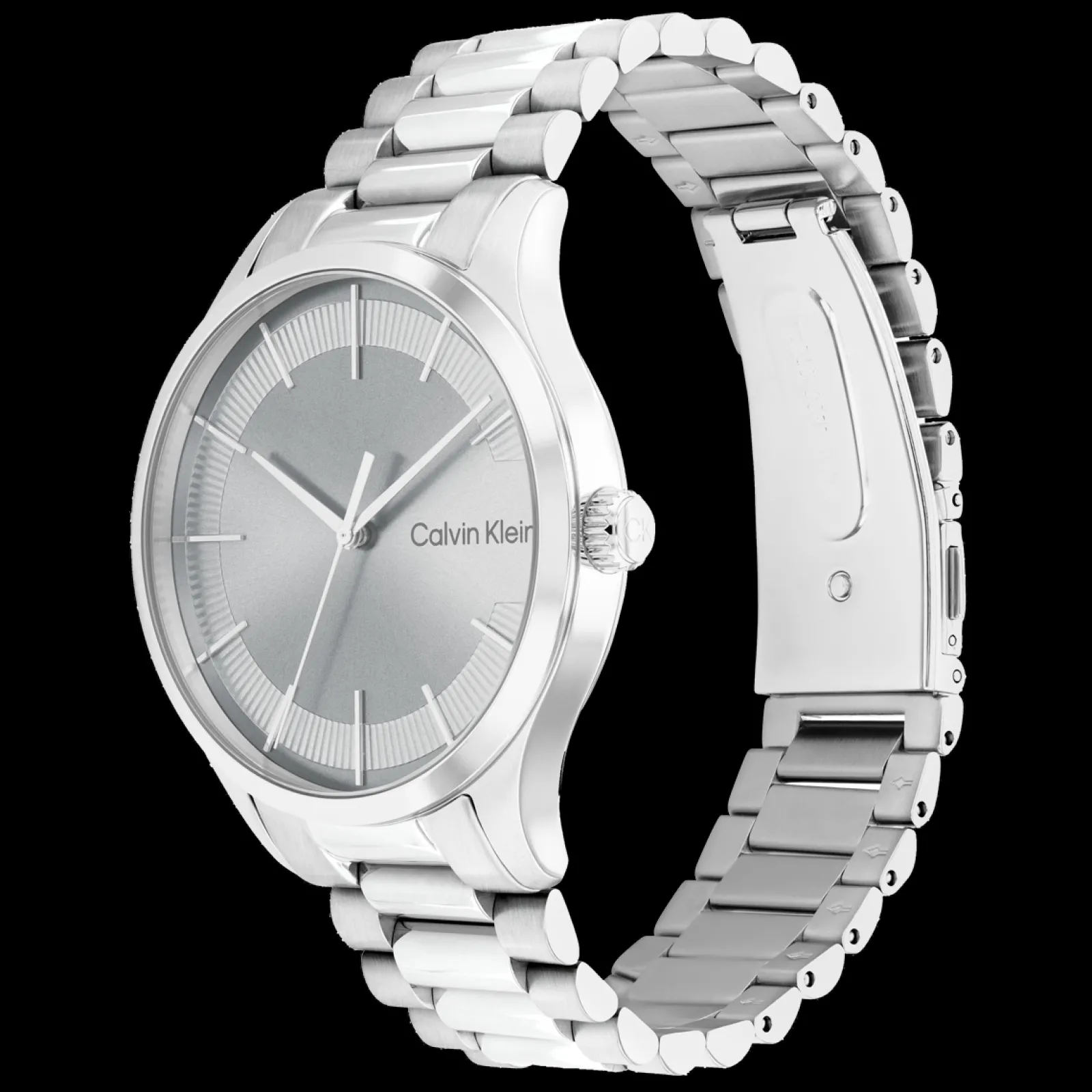 Cinzento Em Aco-Calvin Klein Watches Clearance