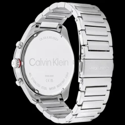 Cinzento Em Aco-Calvin Klein Watches Discount