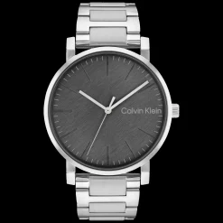 Cinzento Em Aco-Calvin Klein Watches Hot