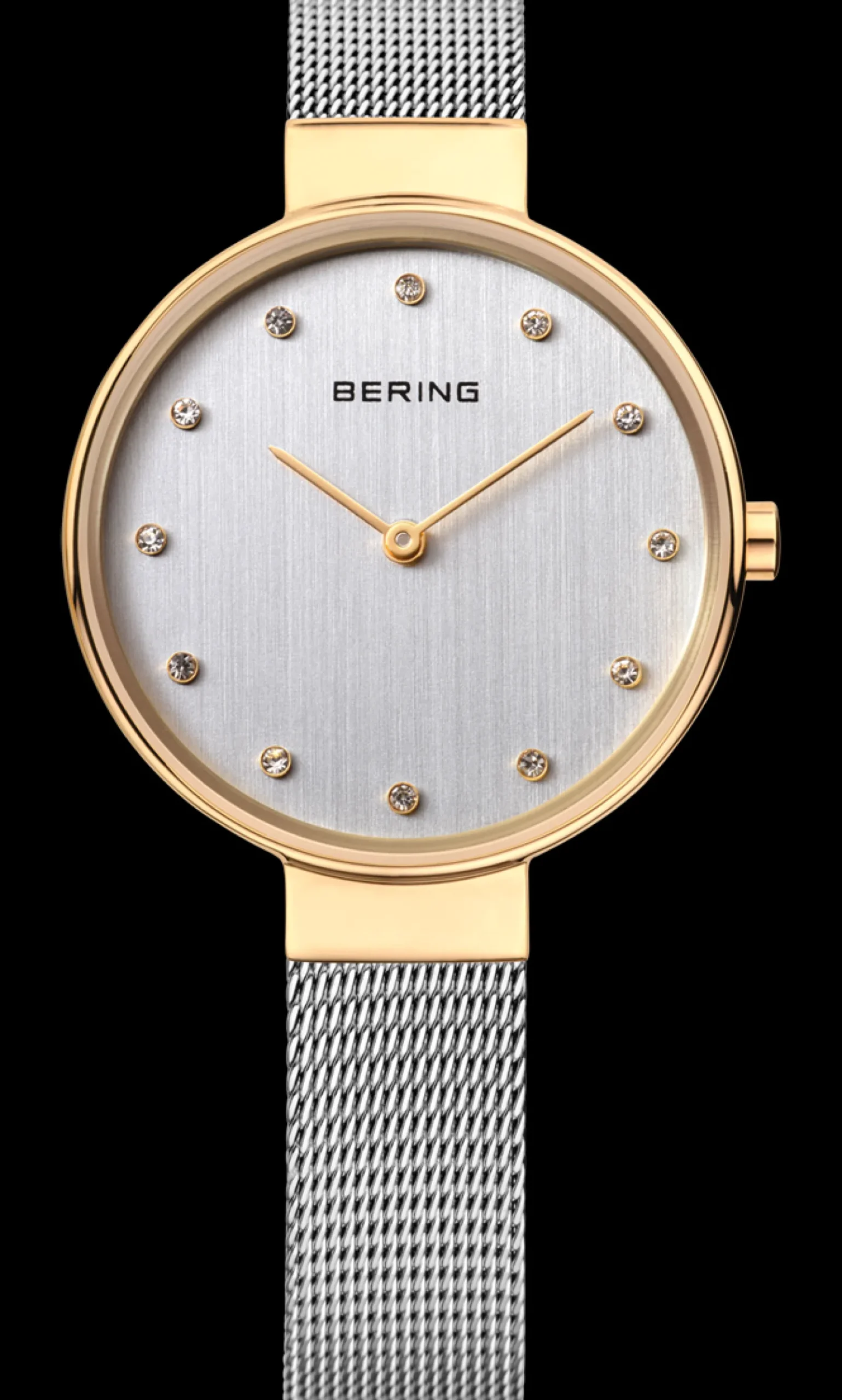 Classic Prateado E Dourado-Bering Watches Hot