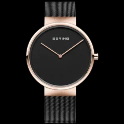 Classic Preto E Dourado Rosa-Bering Watches Shop