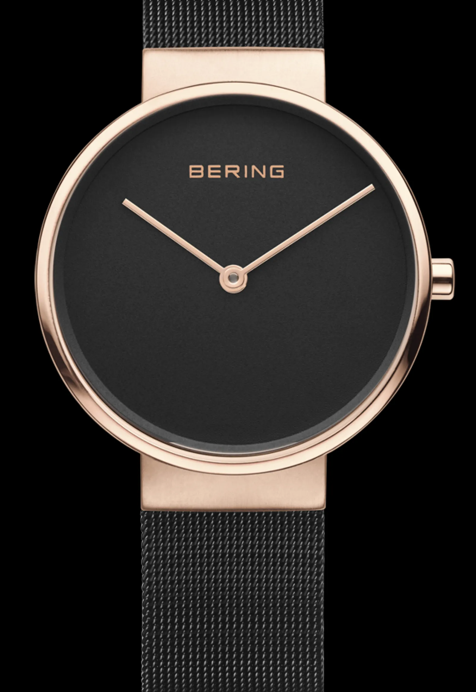 Classic Preto E Dourado Rosa-Bering Watches Shop