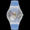 Clearly Blue Striped-Swatch Shop
