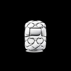 Clip Bold Studded Prata-Pandora Flash Sale