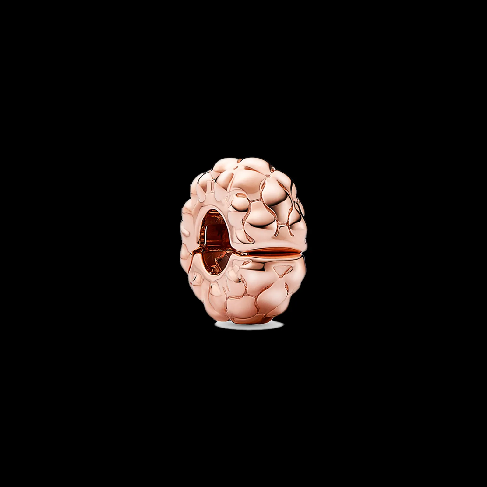Clip Slim Studded Dourado Rosa-Pandora Flash Sale