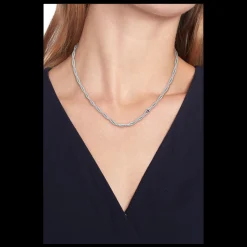 Colar Aco Prateado Twist Ajustavel-Tommy Hilfiger Jewelry Best Sale