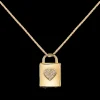 Colar Cadeado Dourado-Itemporality Hot