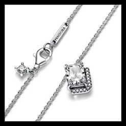 Colar Com Zirconia Cubica-Pandora Discount