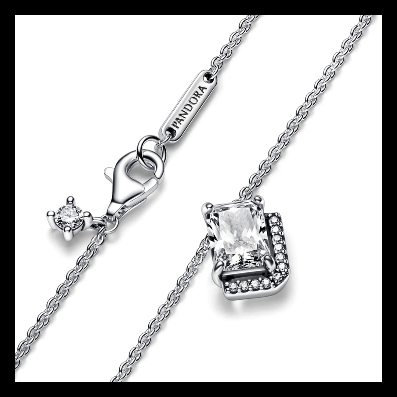 Colar Com Zirconia Cubica-Pandora Discount