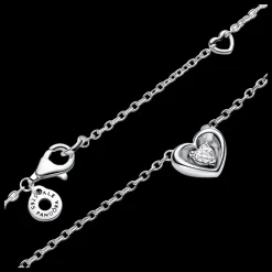 Colar Coracao Com Zirconias-Pandora Store