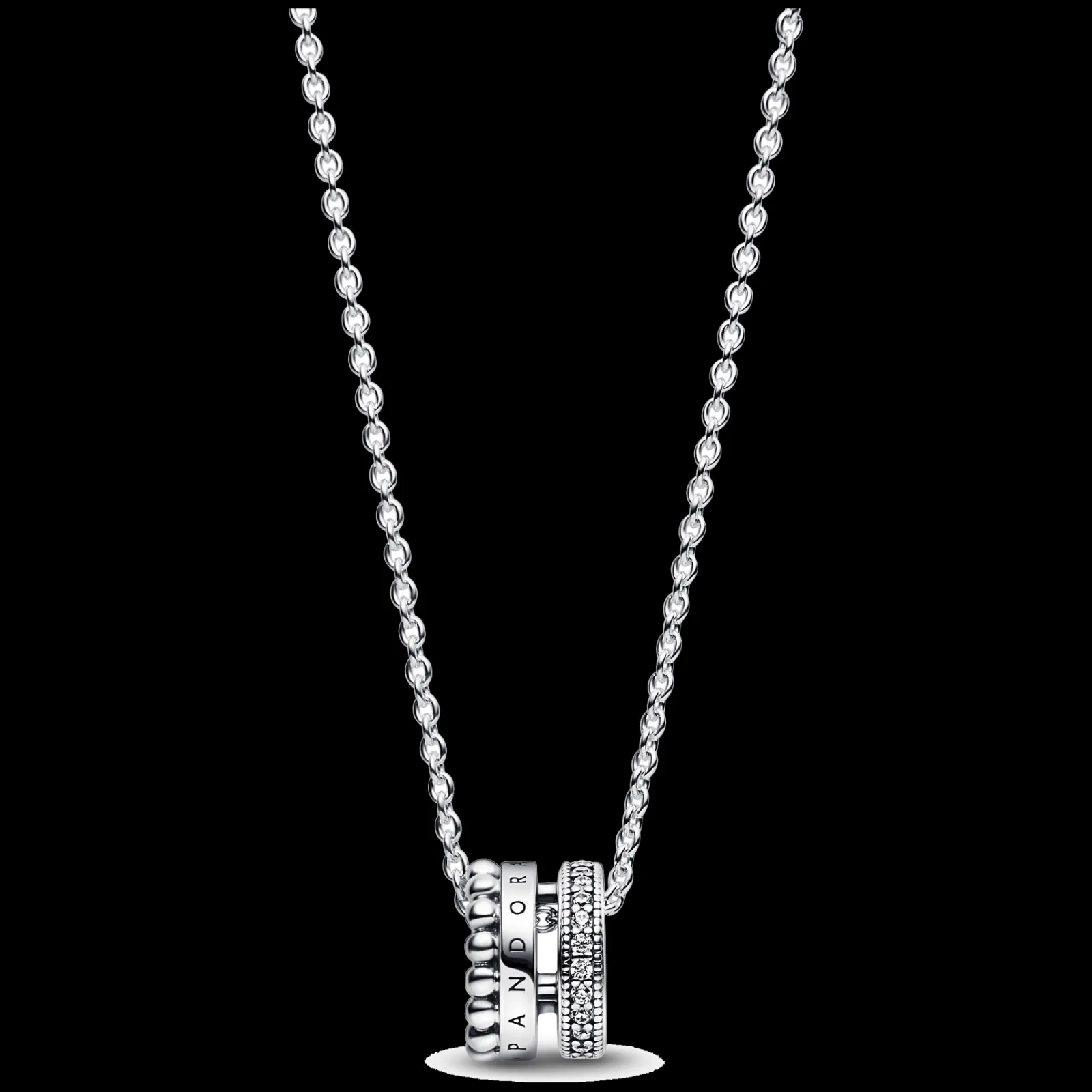 Colar E Pendente Signature Logo Pave-Pandora Store