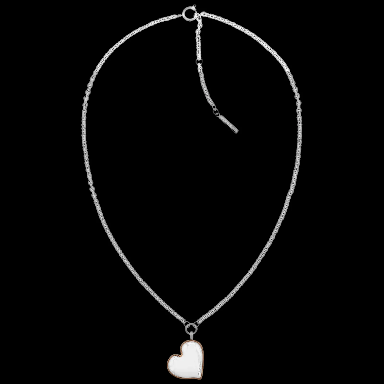 Colar Em Aco E Dourado Rosa-Calvin Klein Jewelry Discount