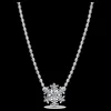 Colar Floco De Neve Com Zirconias-Pandora Cheap